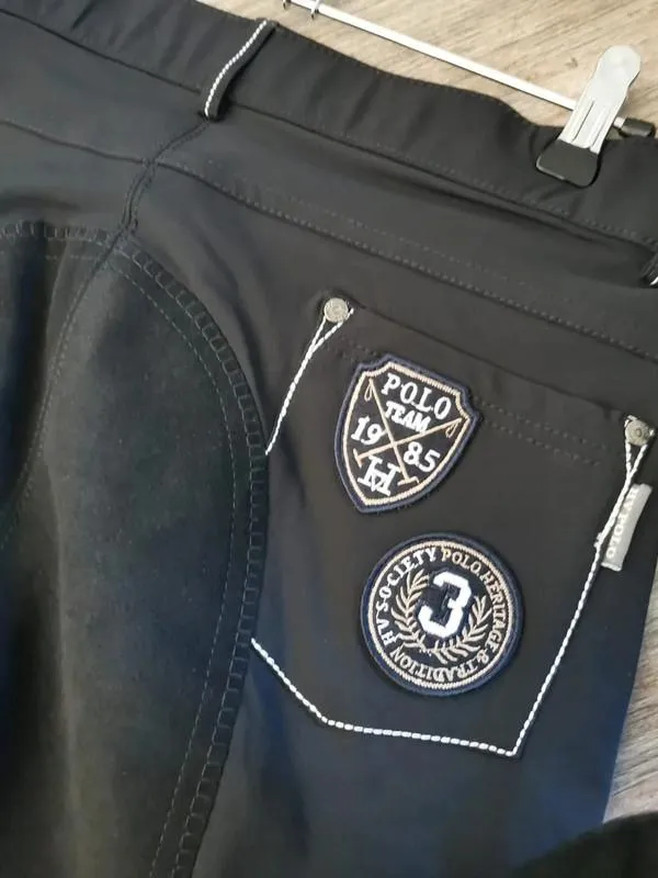 Pantalon d'équitation noir HV Polo taille 42