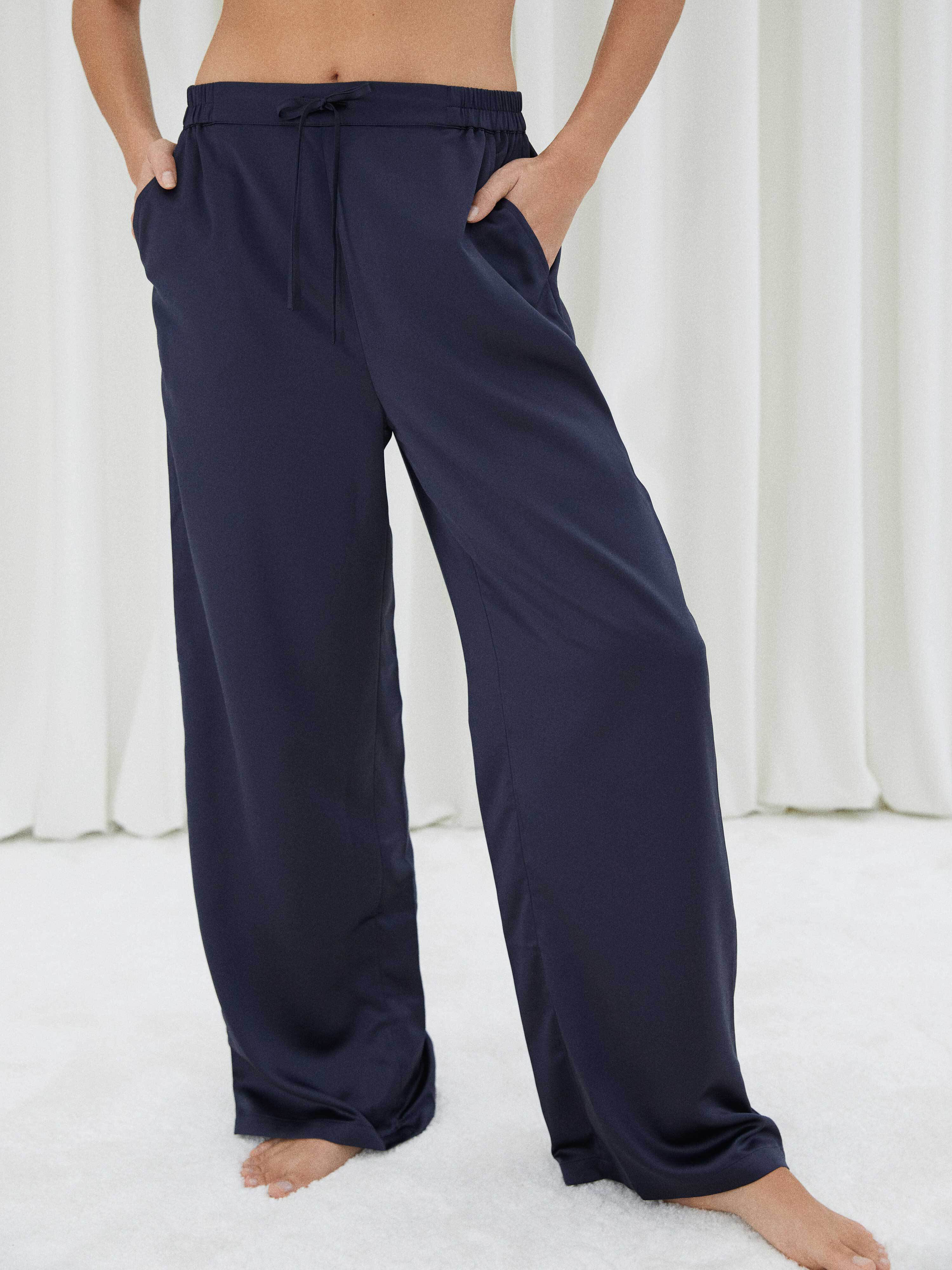 Pantalon de pyjama - Palais Bleu marine | Darjeeling