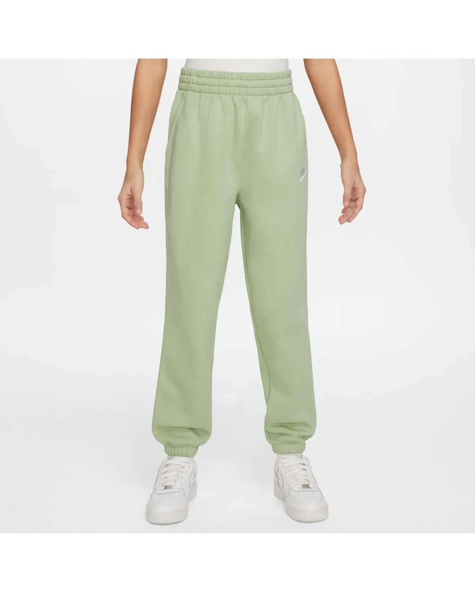 Pantalon de survetement Enfant G NSW CLUB FLC LOOSE PANT LBR Vert