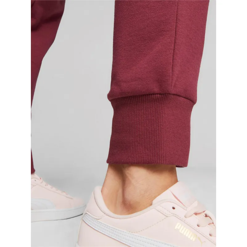 Pantalon de survêtement essential bordeaux femme - Puma | wimod