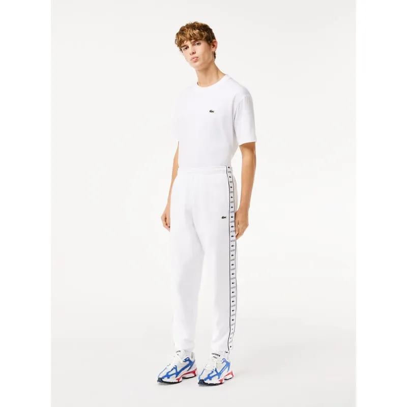 Pantalon de survêtement logo blanc homme - Lacoste | wimod