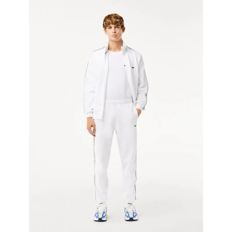 Pantalon de survêtement logo blanc homme - Lacoste | wimod