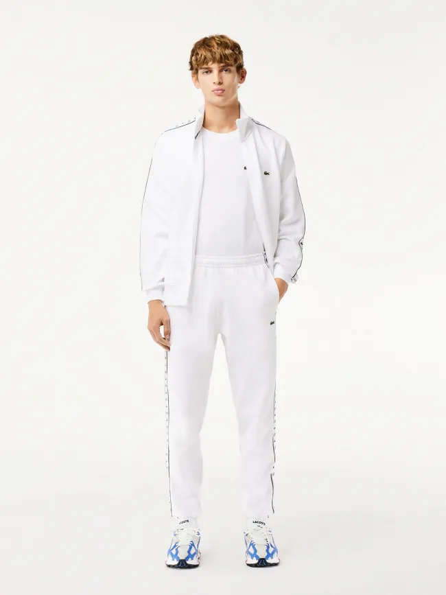 Pantalon de survêtement logo blanc homme - Lacoste | wimod