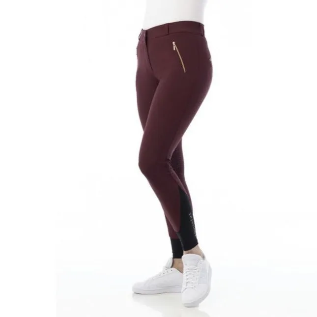 Pantalon d'équitation Equithème Kenya basanes grip