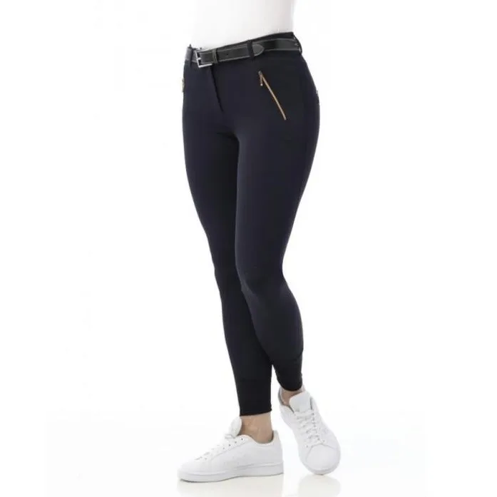 Pantalon d'équitation Equithème Kenya basanes grip