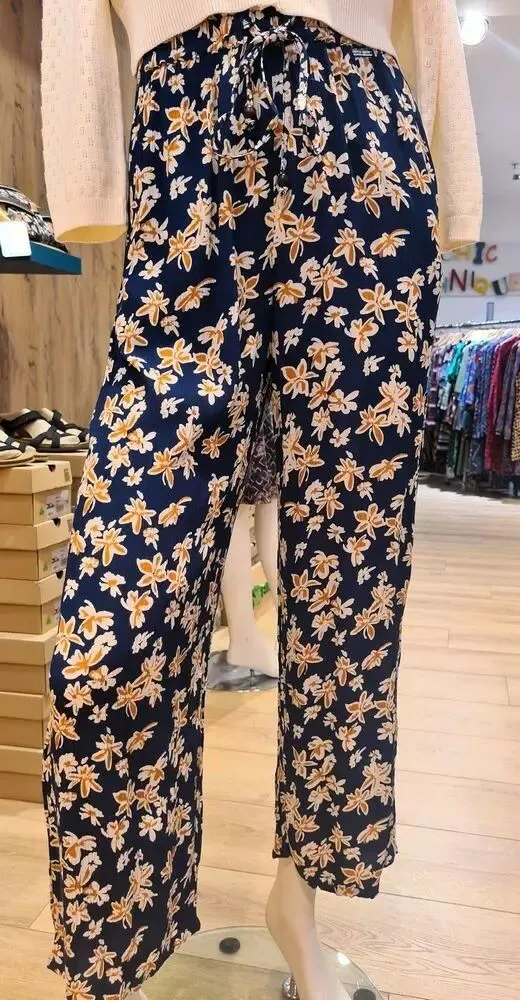 Pantalon en crêpe de viscose Agathe et Louise