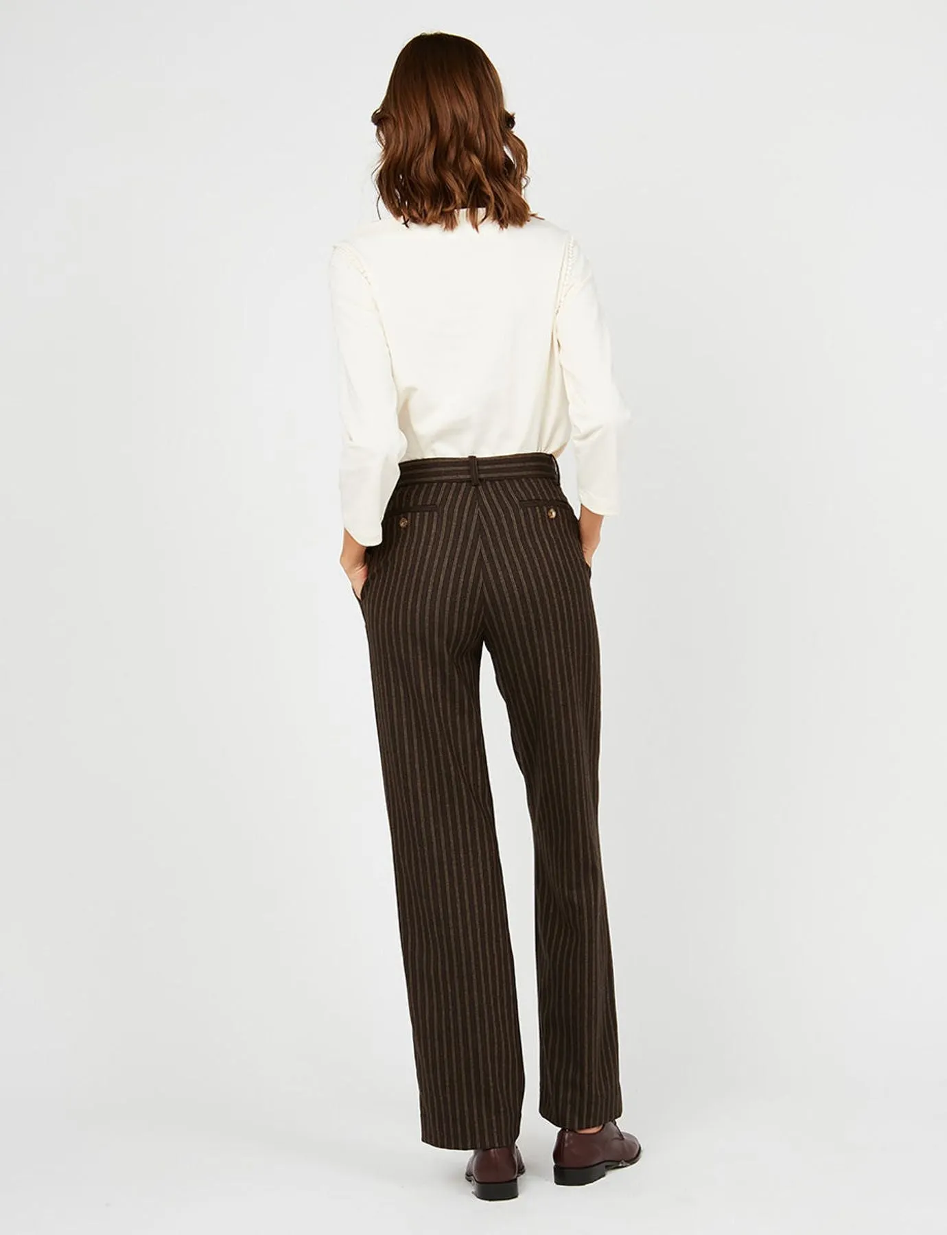 Pantalon Hector marron