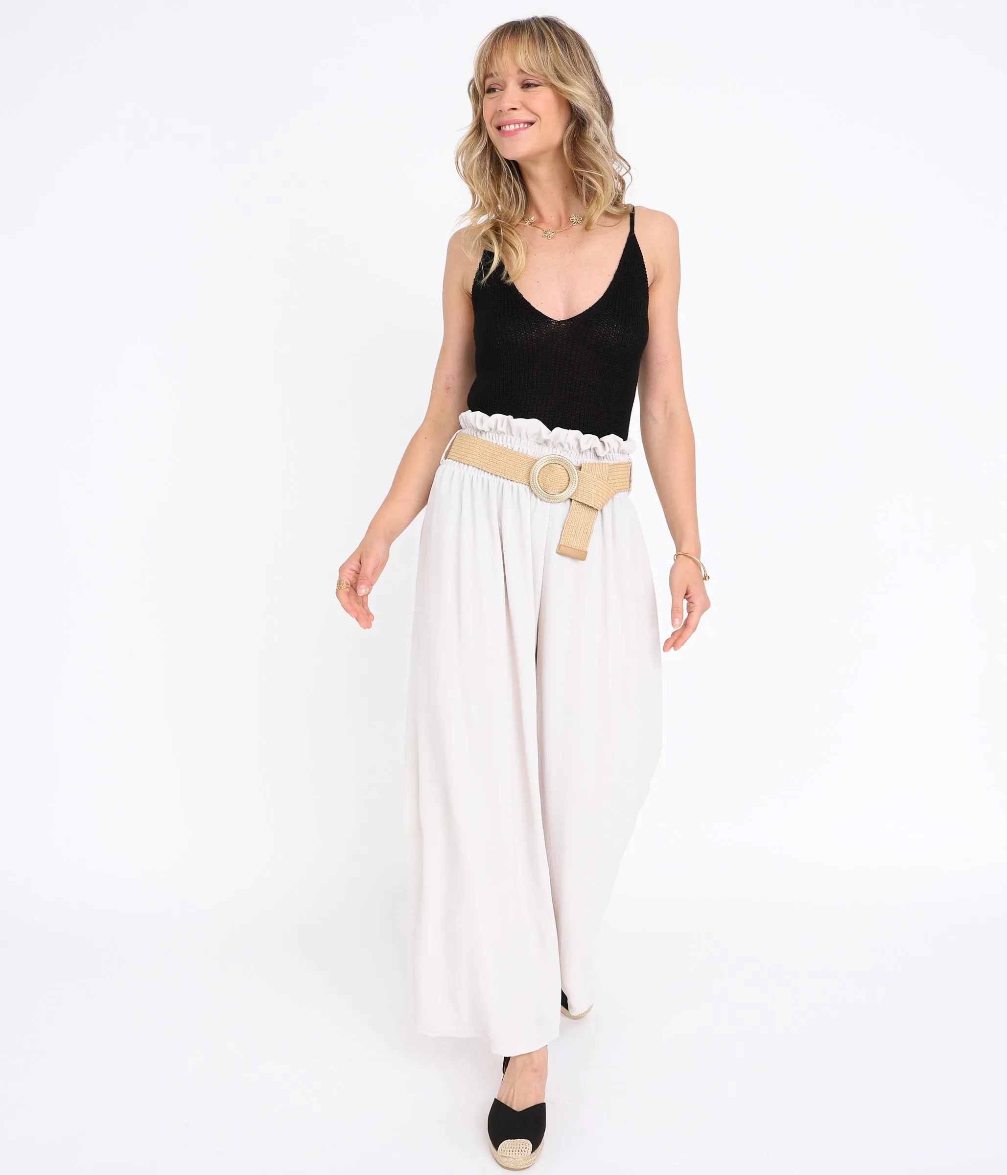 Pantalon large Faustine - 44,90 €