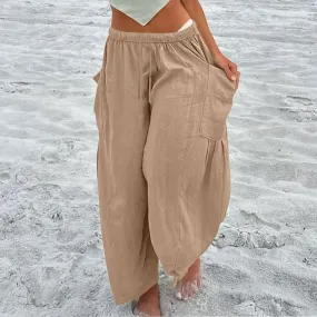 Pantalon Sarouel Beige