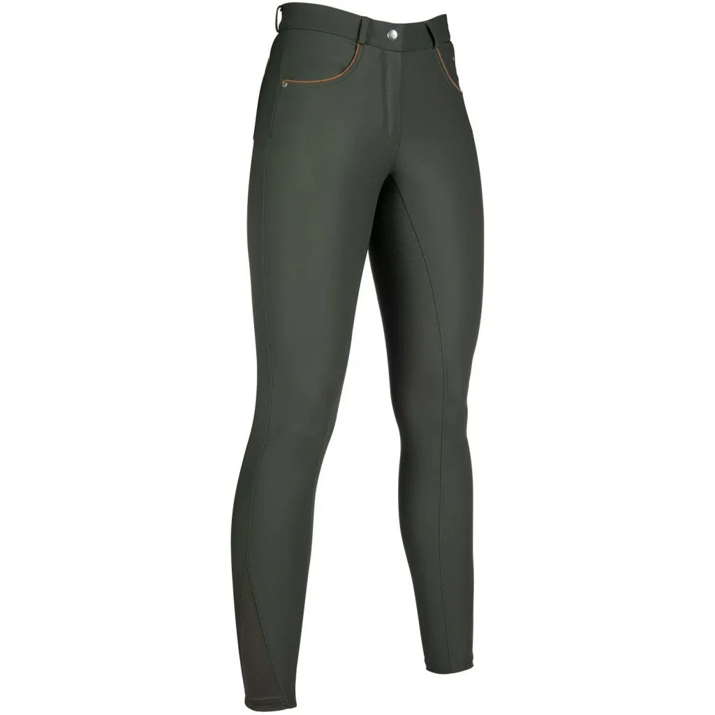 Pantalon équitation femme HKM Beagle full grip
