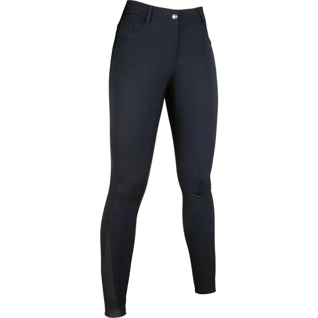 Pantalon équitation femme HKM Sunshine basanes grip