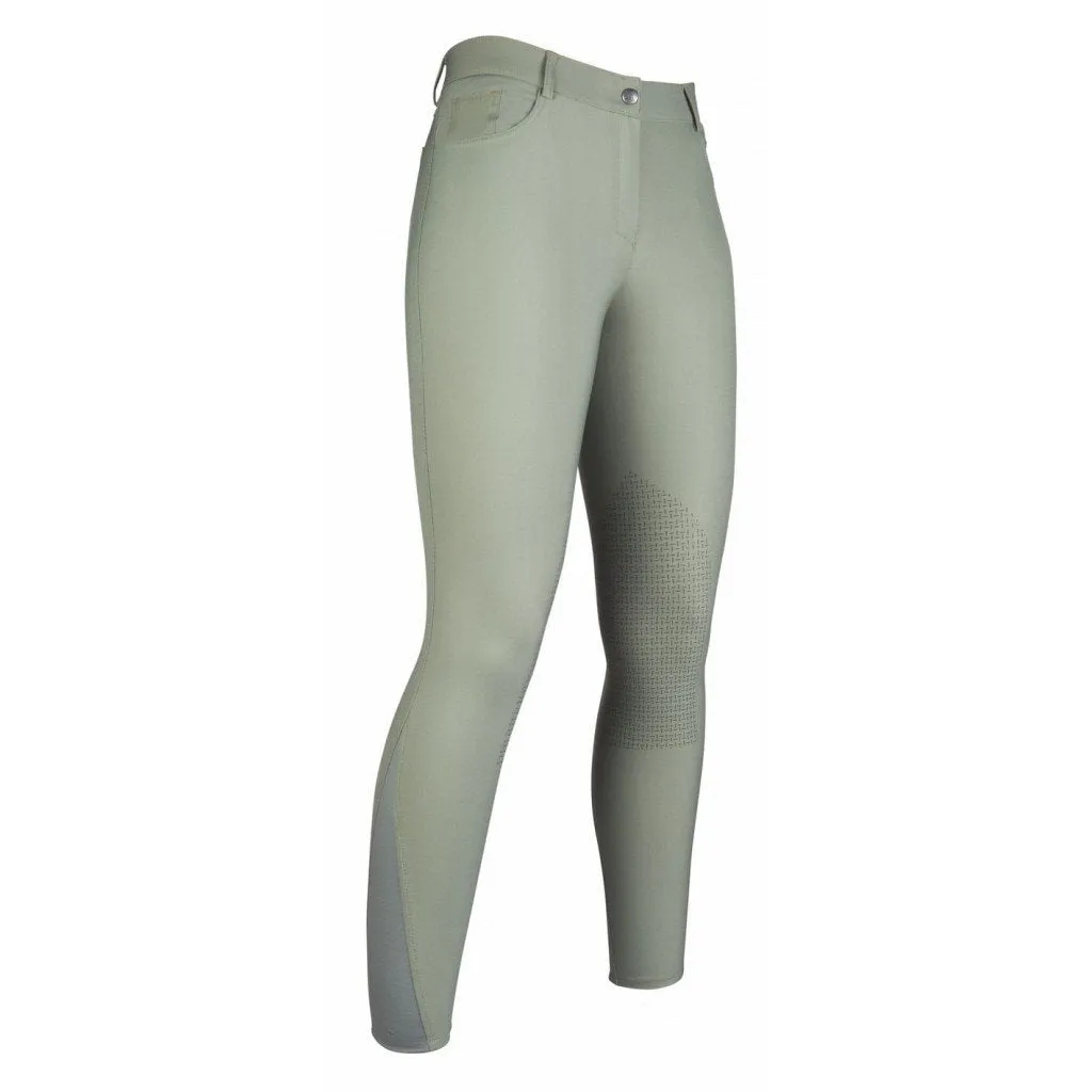 Pantalon équitation femme HKM Sunshine basanes grip