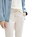 Pantalons et jeans Femme Beige Tom Tailor : Pantalons et Jeans . Besson Chaussures