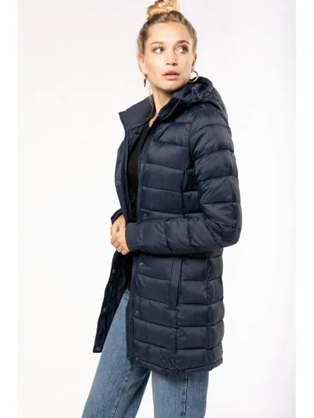 Parka Doudoune légère à capuche femme