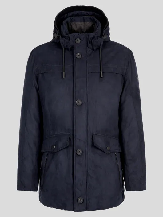 Parka Suedine Bugatti Grande Taille  homme grande taille - Capelstore