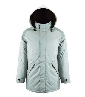Parka unisexe doublure matelassée - 02109 ROBYN - gris métal