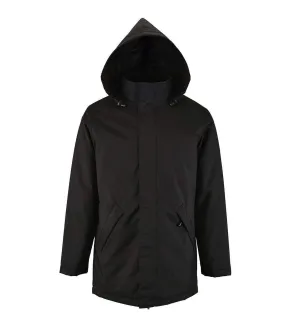 Parka unisexe doublure matelassée - 02109 ROBYN - noir