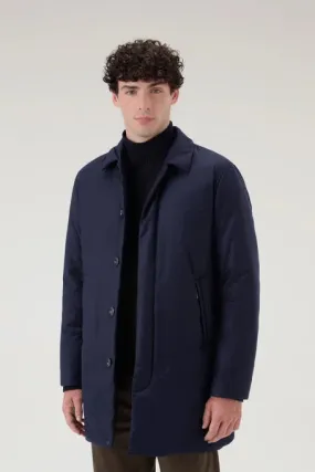 Parka Woolrich 2-en-1 Loro Piana -Melton Blue