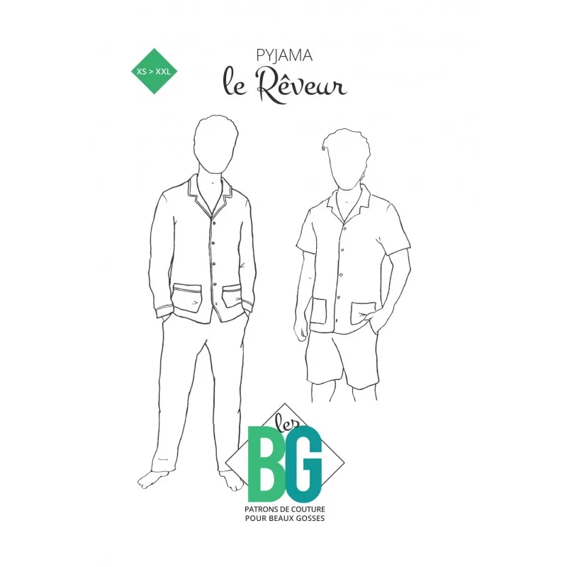 Patron Pyjama Homme Les BG - Le Rêveur