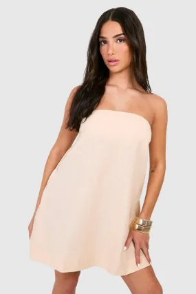 Petite - Robe bustier en lin