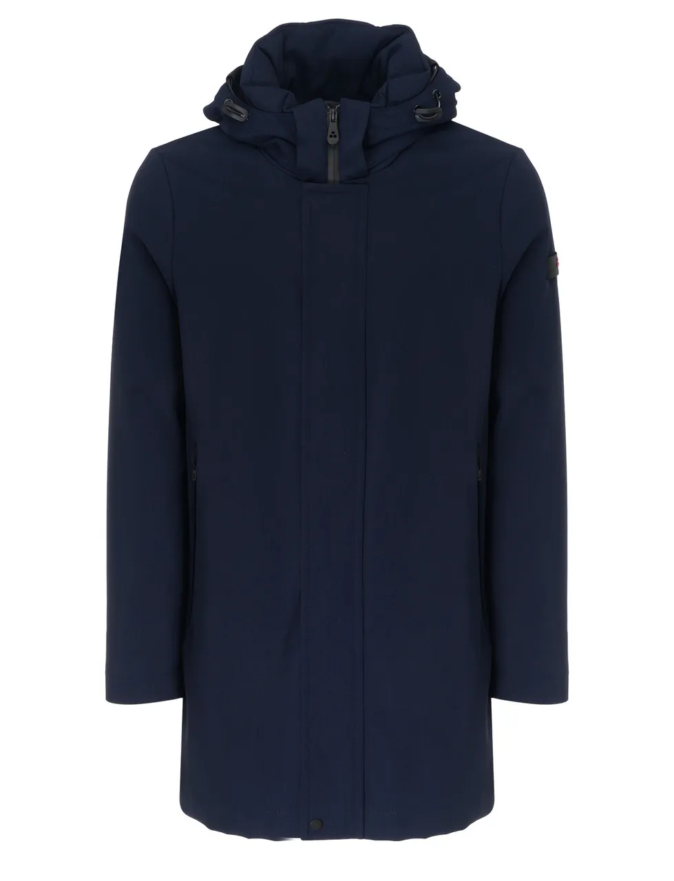 Peuterey Trench-coat matelassé Albali ND 02 en tissu bleu à trois couches