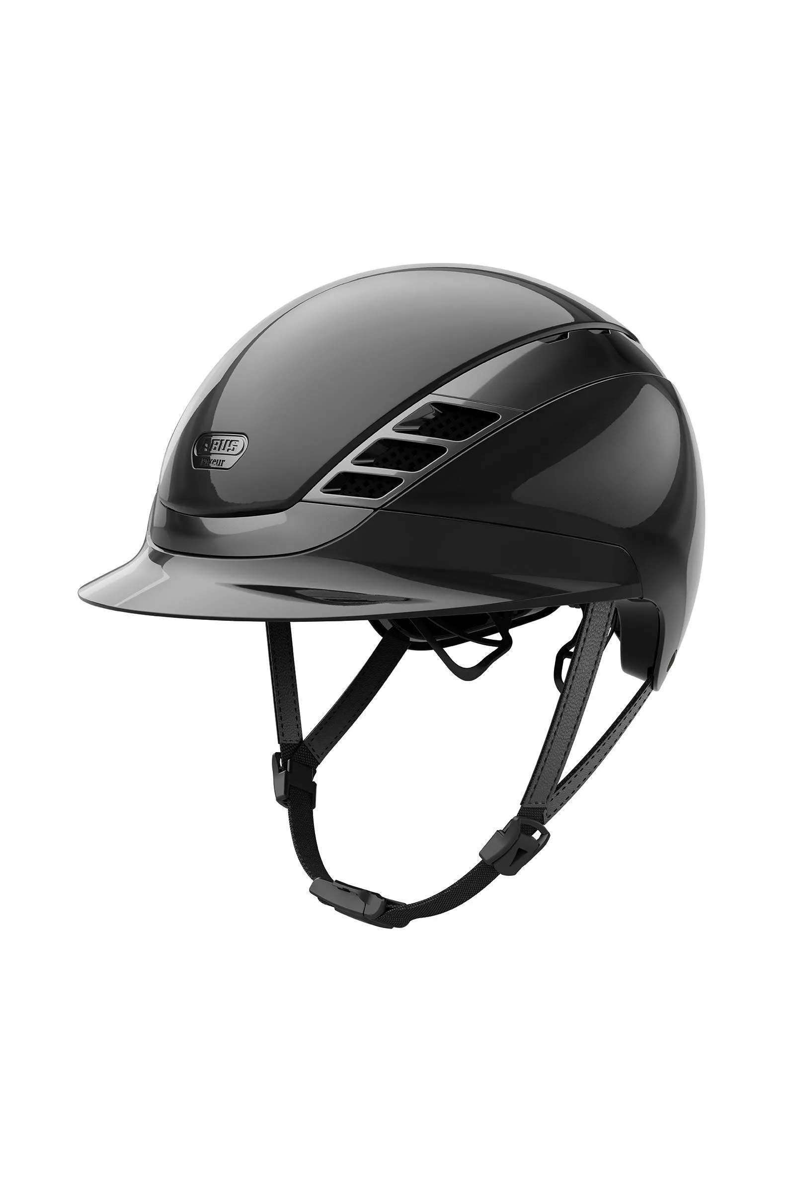 Pikeur Casque d'équitation Abus AirLuxe Chrome