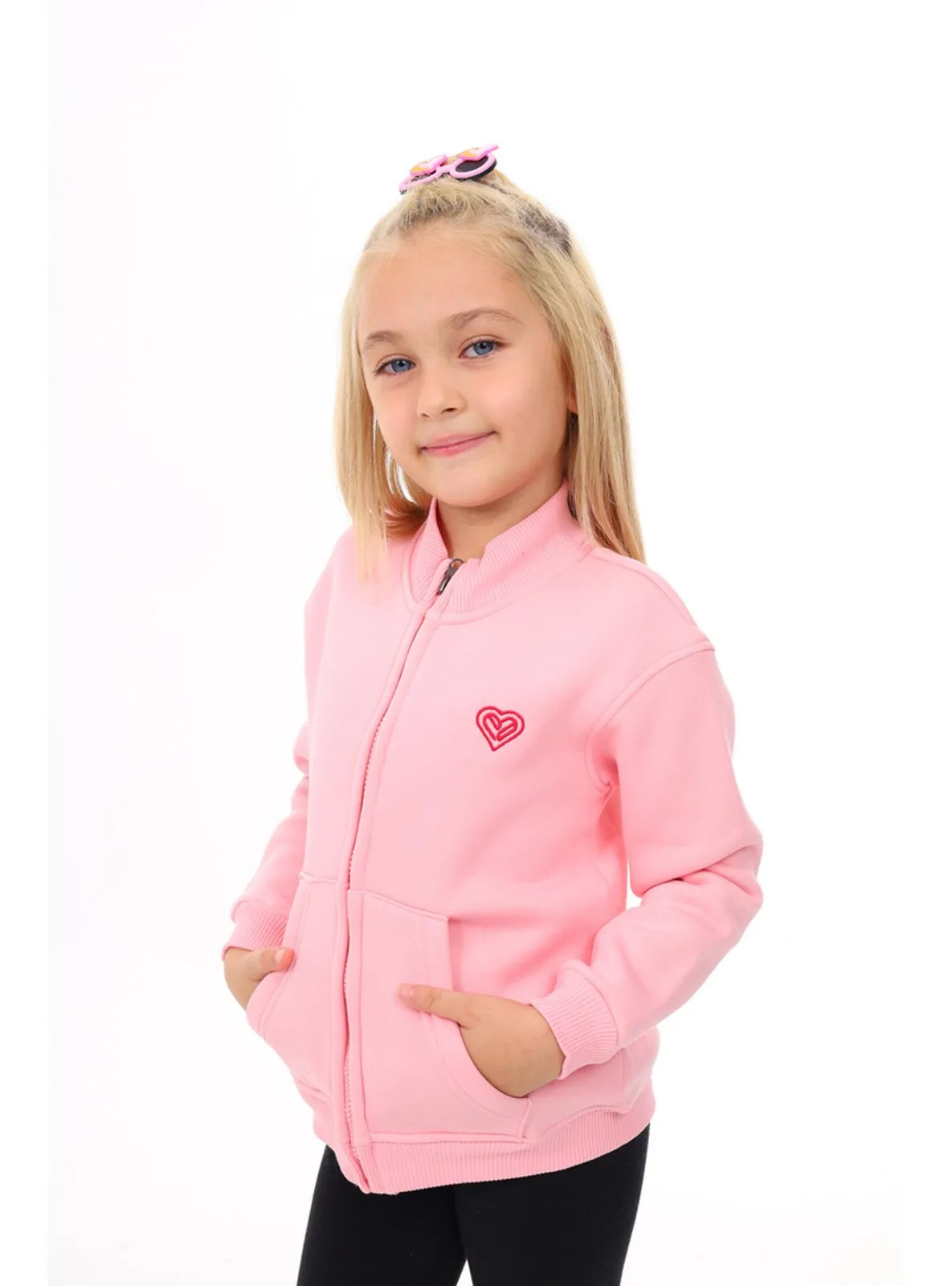 Pink - Girls` Cardigan/Vest