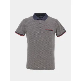 Polo baoh imprimé bleu homme - Sun Valley | wimod