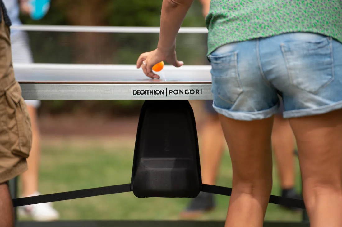 PORTE RAQUETTES AMOVIBLE POUR TABLE DE PING PONG NOIRE