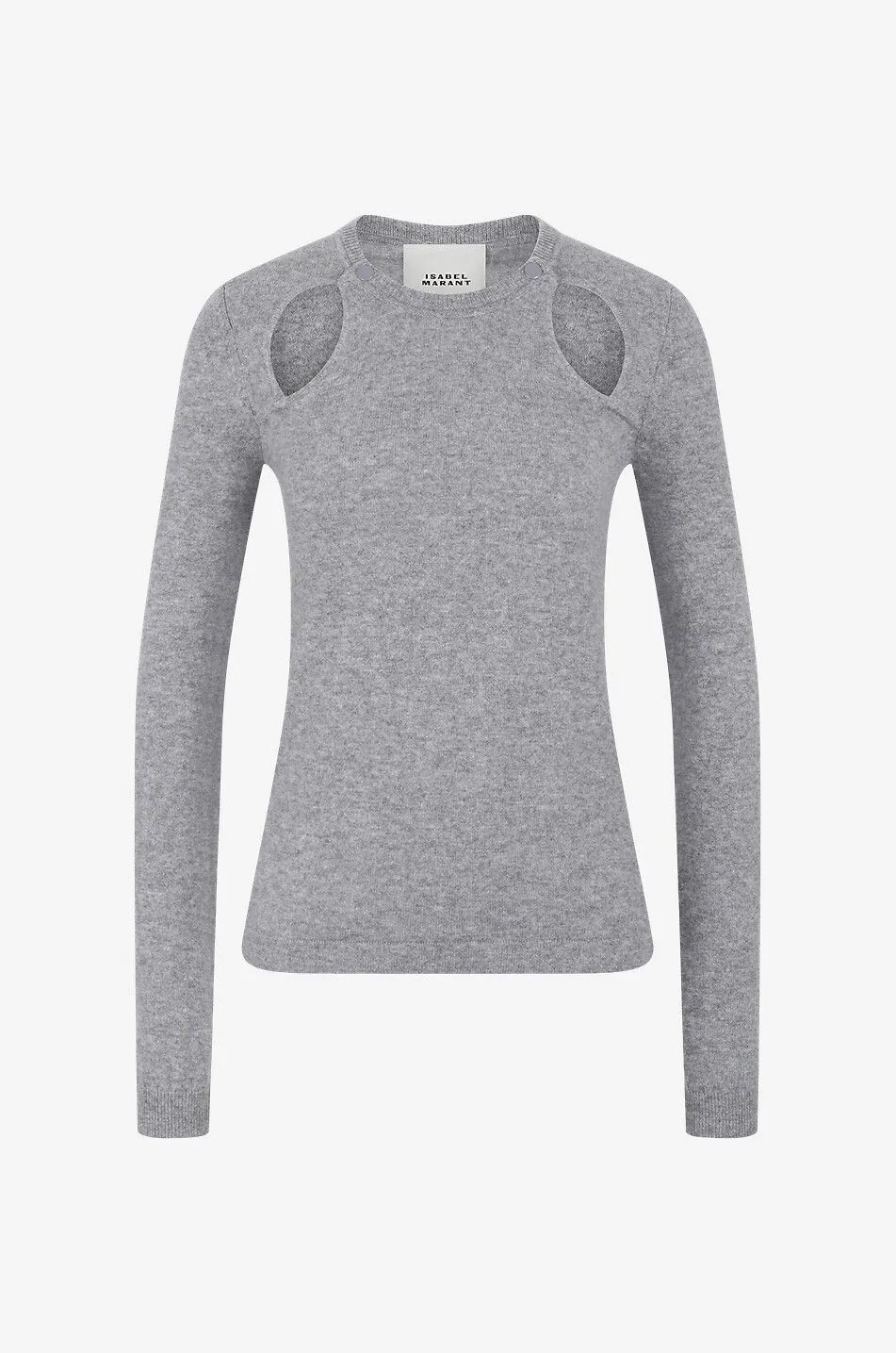 Pull ajusté en cachemire à découpes Velen