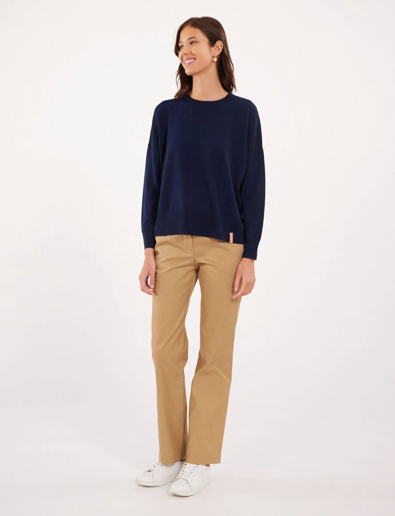 Pull Alessia bleu marine en laine