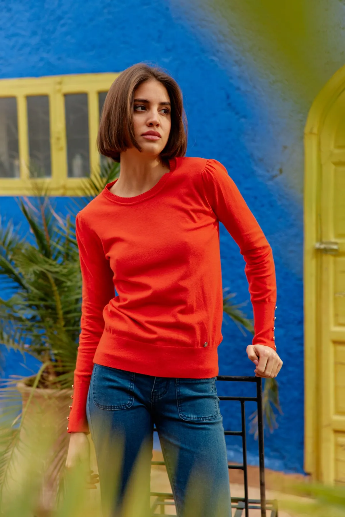 Pull Beatrice - Orange