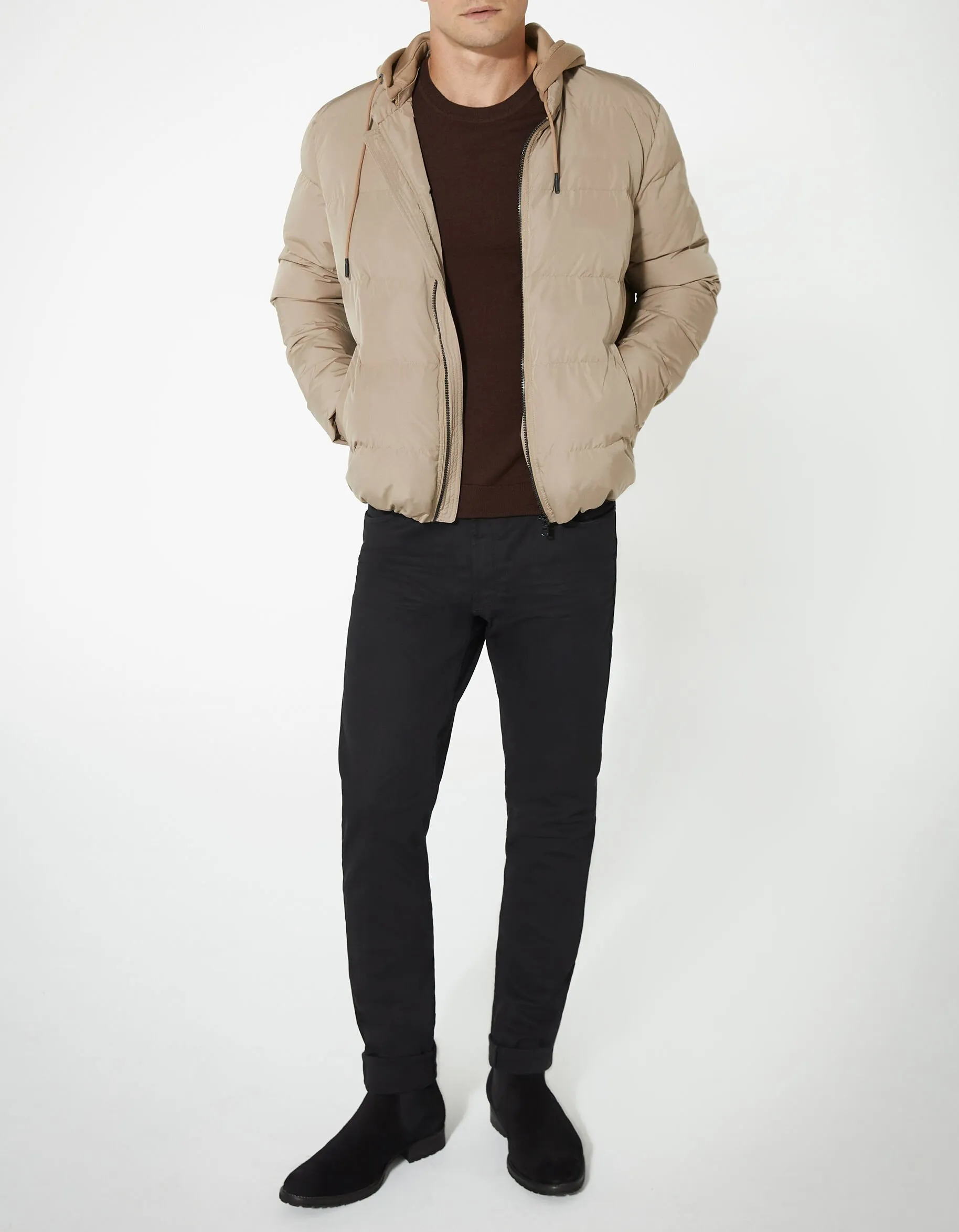 Pull bordeaux tricot DRY FAST Homme