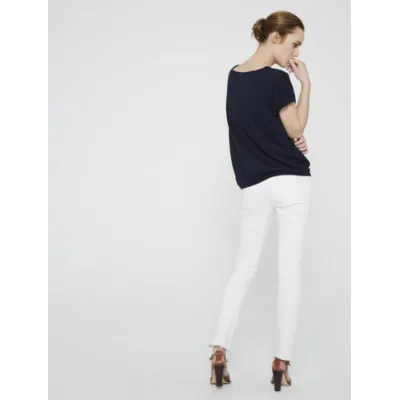 Pull brodé et pompons femme IKKS