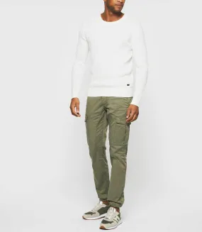 Pull col rond écru Django