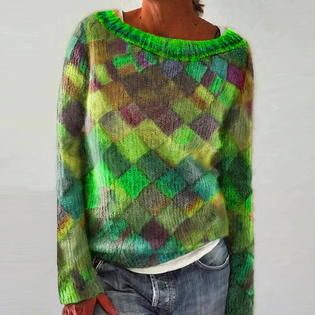 Pull coloré