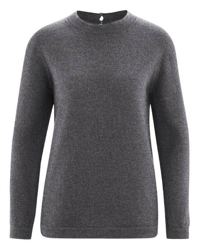 Pull en laine avec fente dos