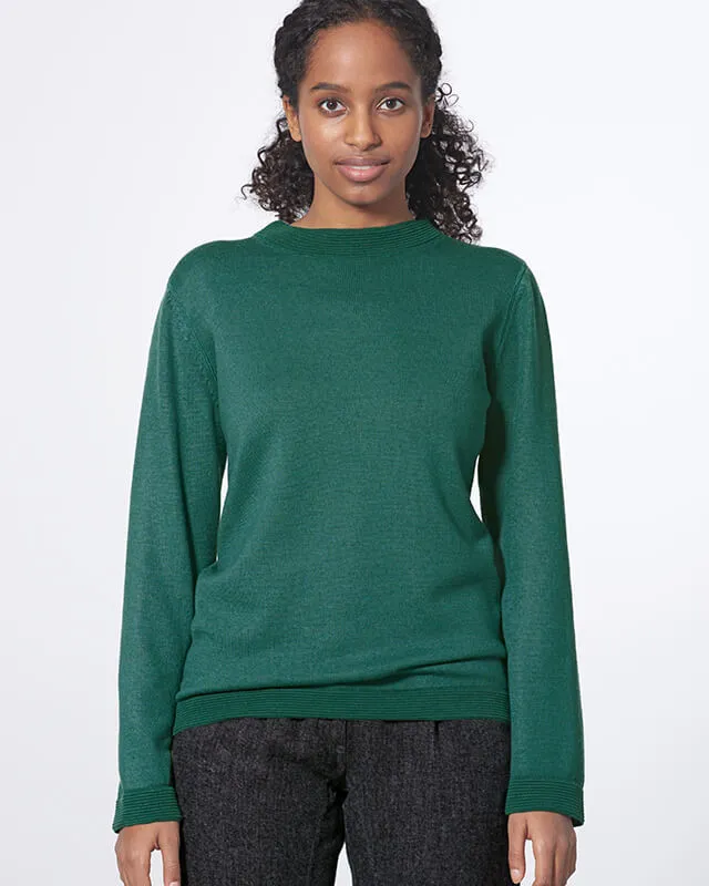 Pull en laine avec fente dos