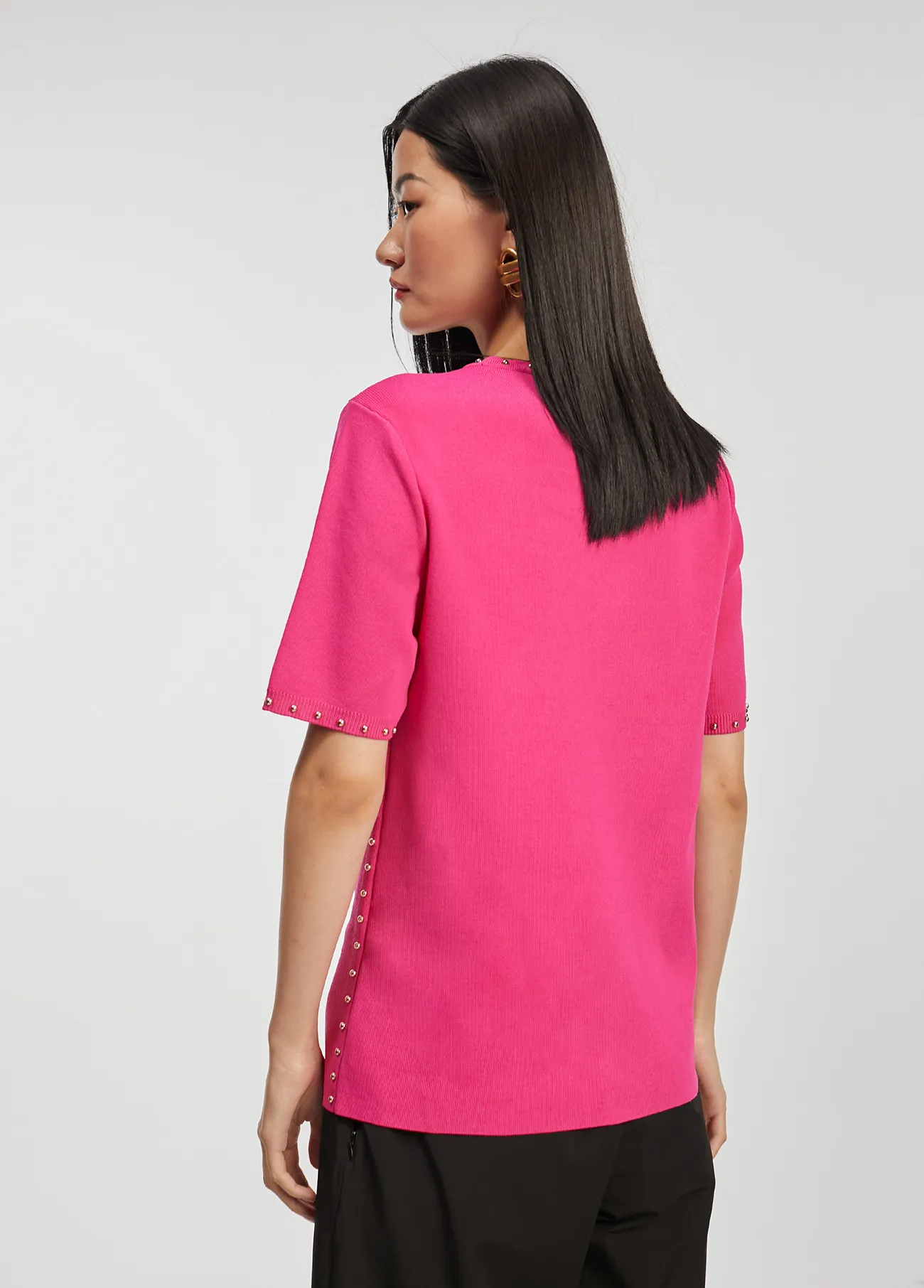 Pull en maille clous