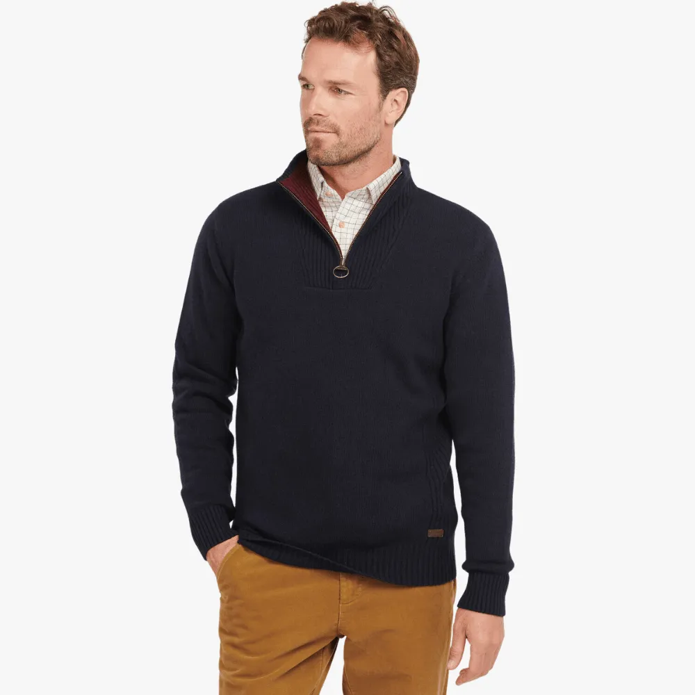 PULL HALF ZIP NELSON NAVY