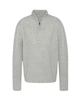 Pull homme Schott Ref 61996 Gris
