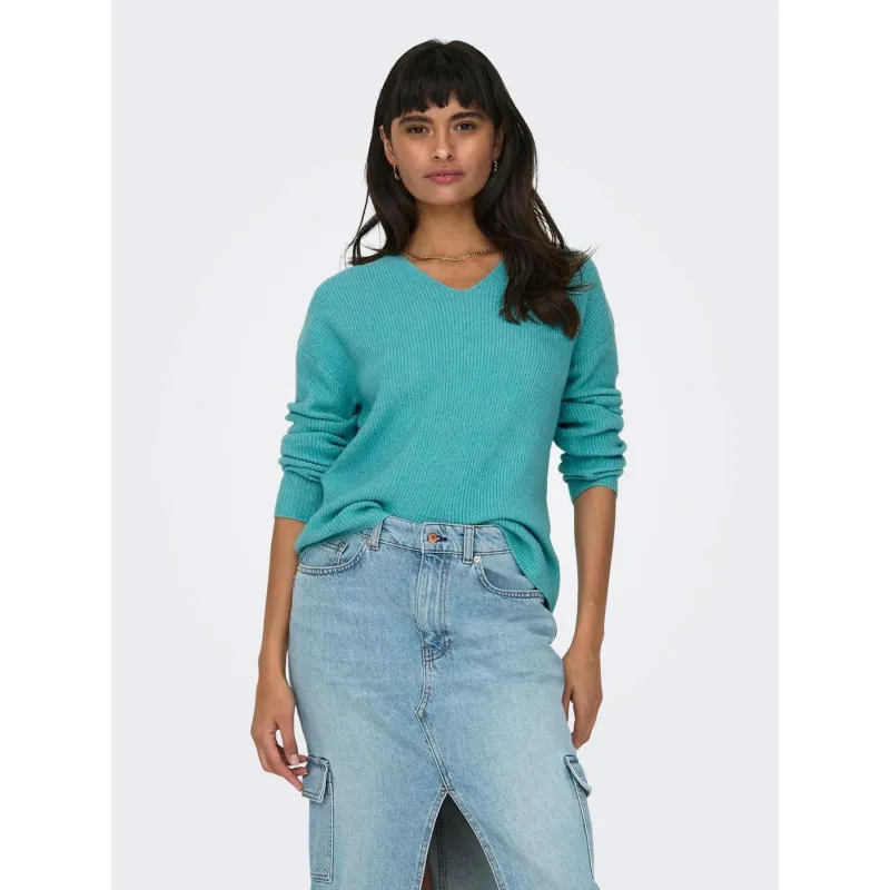 Pull laine morigane gris femme - Deeluxe | wimod