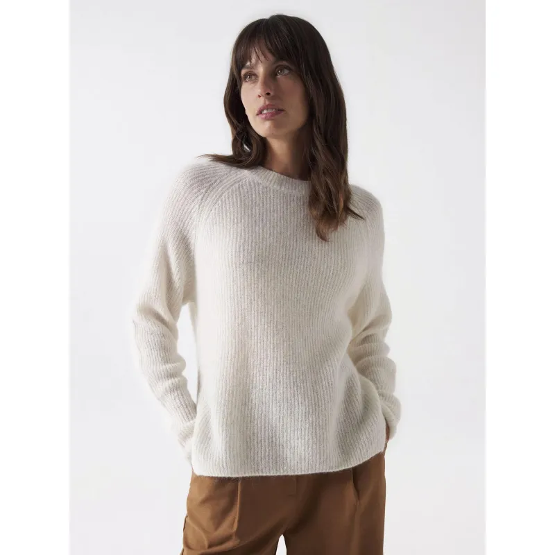 Pull laine morigane gris femme - Deeluxe | wimod