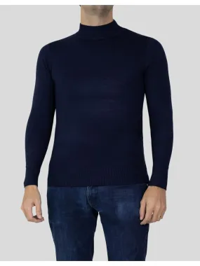 Pull manches longues Kebello - Bleu marine