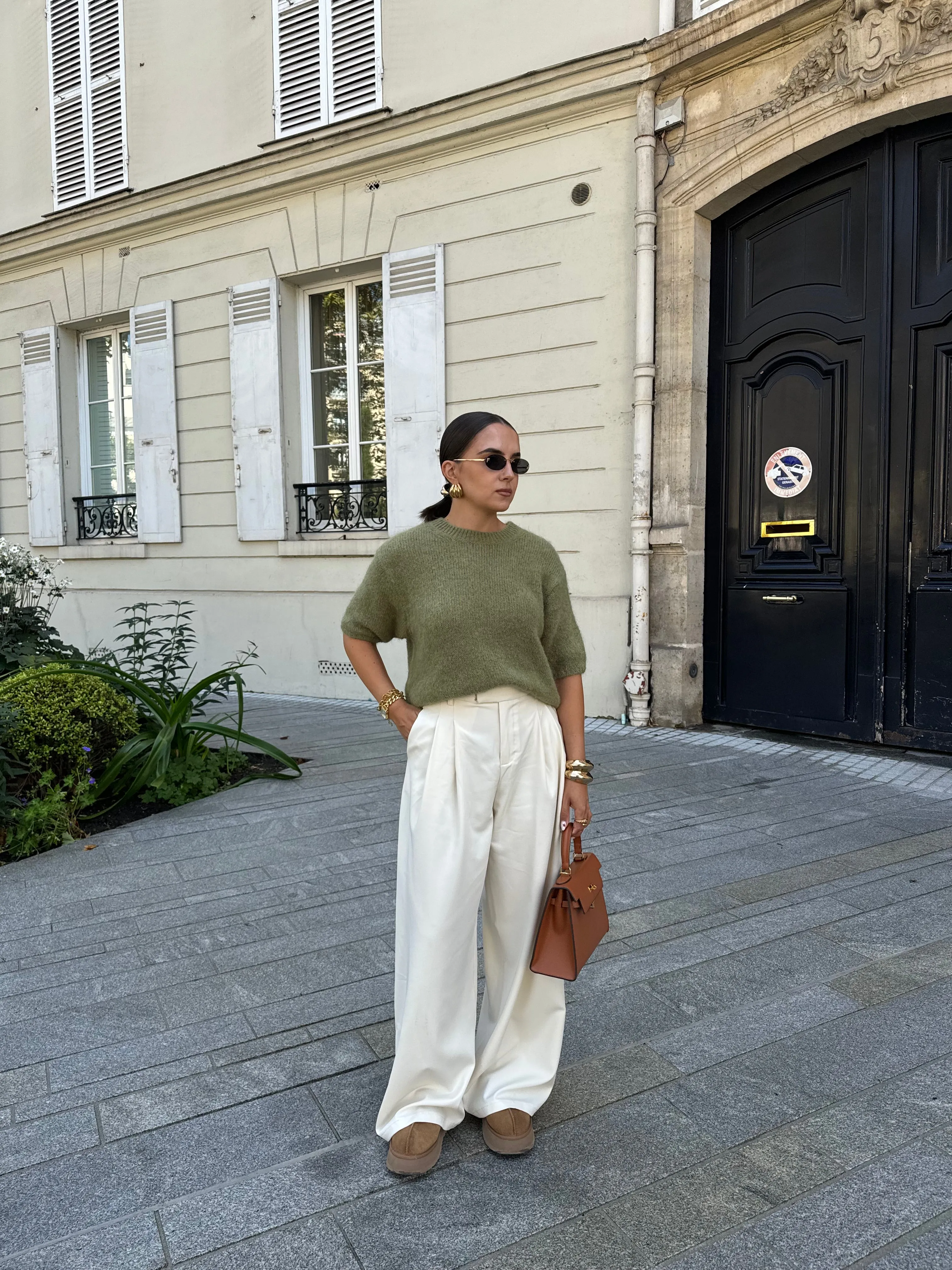 Pull MOHAIR vert  (23026)