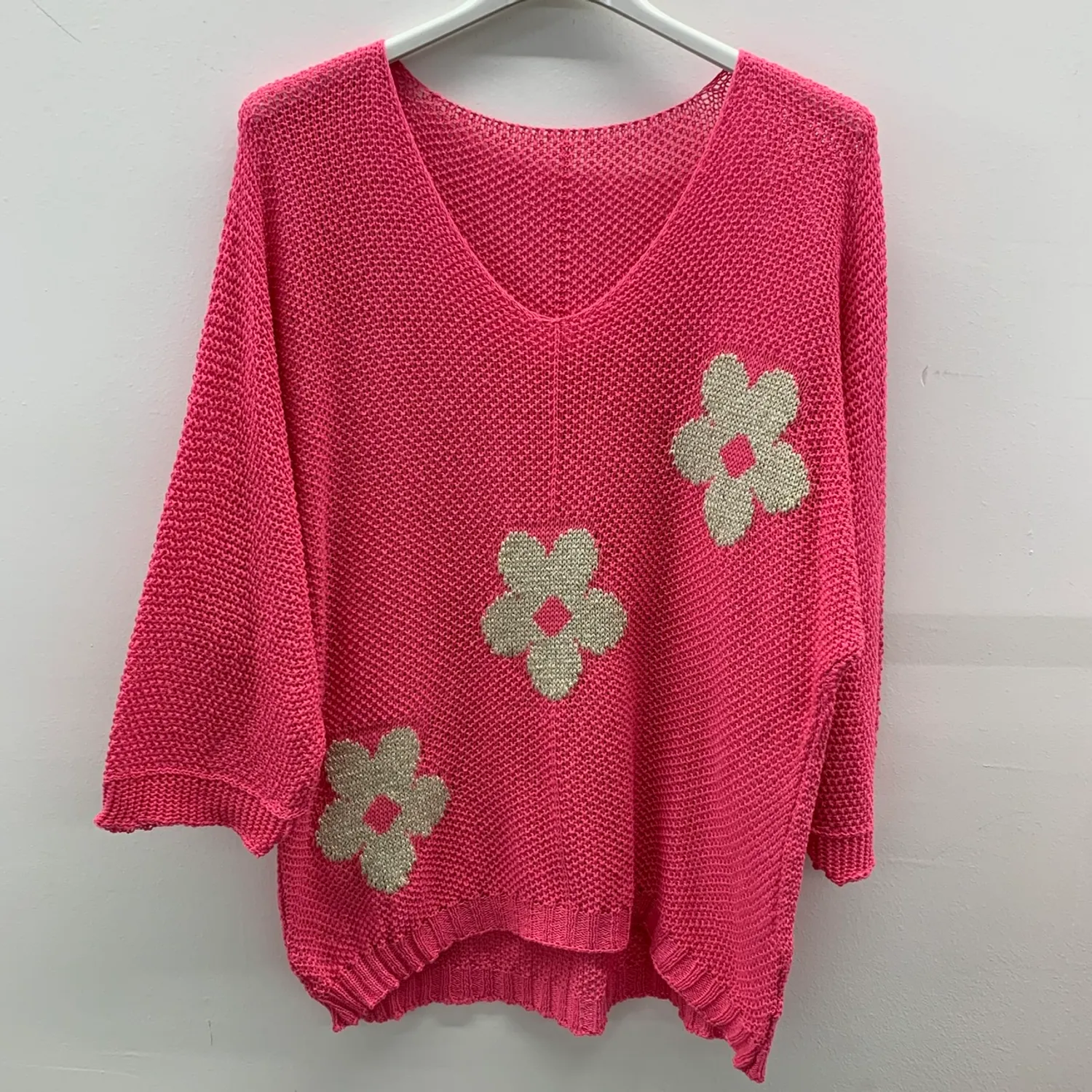 Pull motif floral