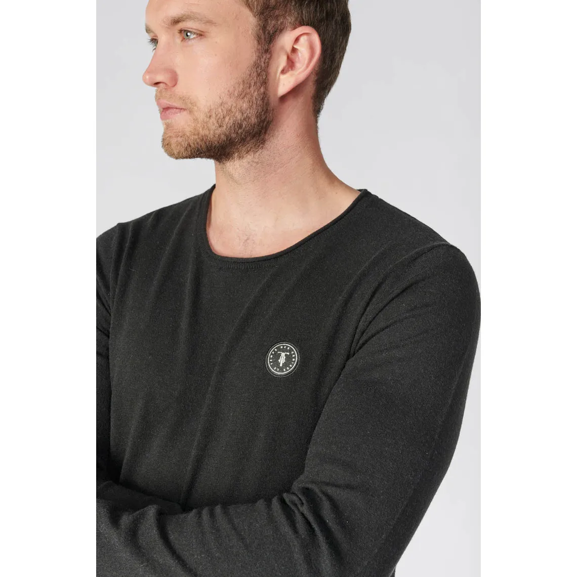 Pull Terry noir | 3 Suisses