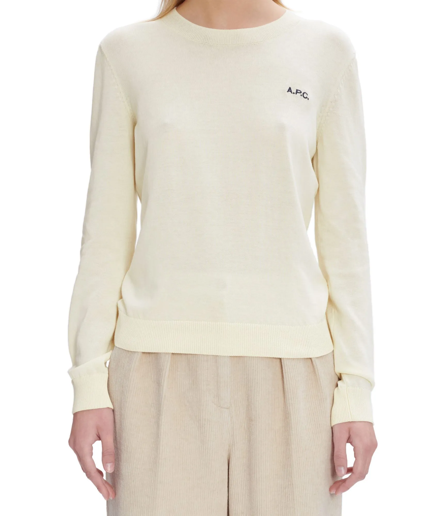 Pull Victoria Ecru | A.P.C.