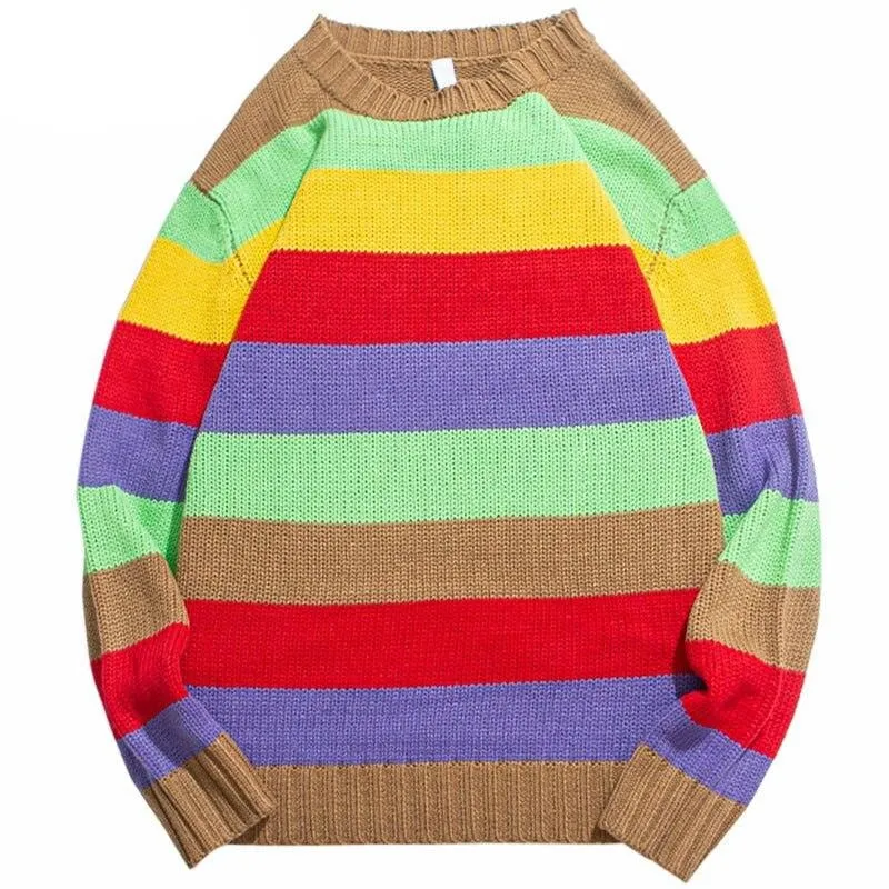Pull à rayure vintage