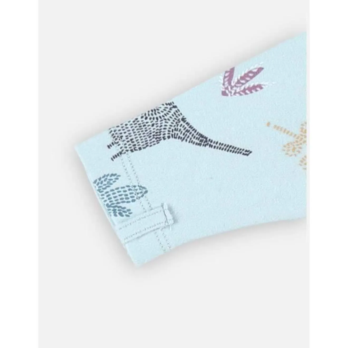 Pyjama 1 pièce imprimés éléphants vert - Noukies